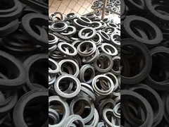 Anillo que forja de acero