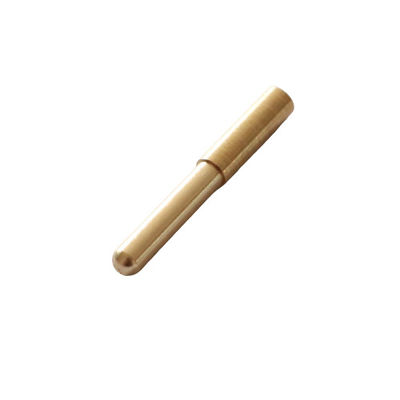 Guía de cobre amarillo del enchufe de las piezas 35*4.8 del torno del CNC del OEM que trabaja a máquina para el hardware