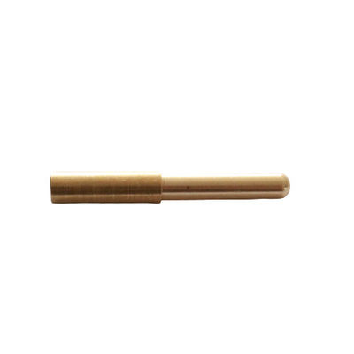 Guía de cobre amarillo del enchufe de las piezas 35*4.8 del torno del CNC del OEM que trabaja a máquina para el hardware