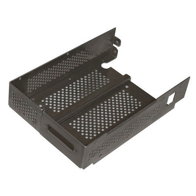 ranura del alambre del metal del poder de las piezas de la fabricación de metal del grueso de 1m m que encajona