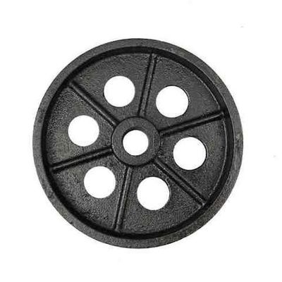 Productos de molde de la arena de HT150 Gray Iron Cast Iron Wheel para Crane Equipment