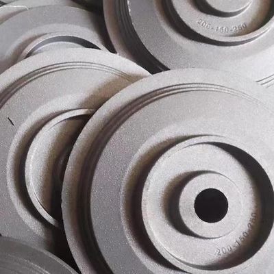 Mecanizado CNC fundición de piezas de hierro tambor de ruedas para la industria automotriz
