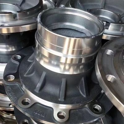 OEM piezas de fundición de hierro dúctil centros de ruedas Proceso de fundición de moldes de concha