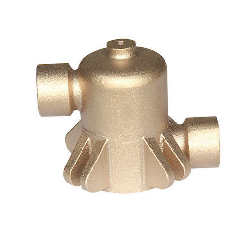 Cuerpo de válvula de aluminio de lanzamiento de bronce de cobre amarillo del bastidor de inversión del cuerpo de válvula para el casco de la nave