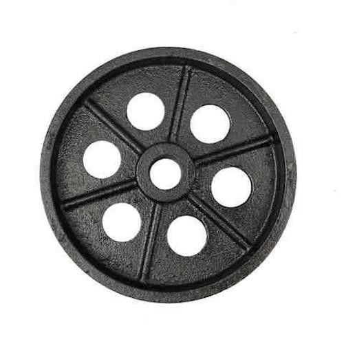 Productos de molde de la arena de HT150 Gray Iron Cast Iron Wheel para Crane Equipment